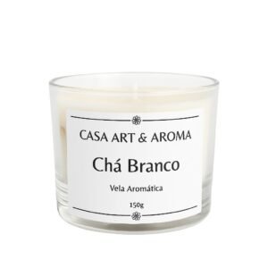 Vela Aromática Chá Branco